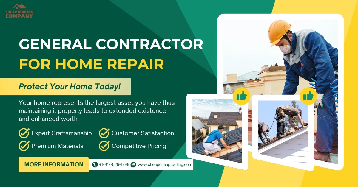 Reliable General Contractor for Home Repair
