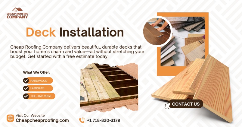 Transform Your Outdoors with Expert Deck Installation 